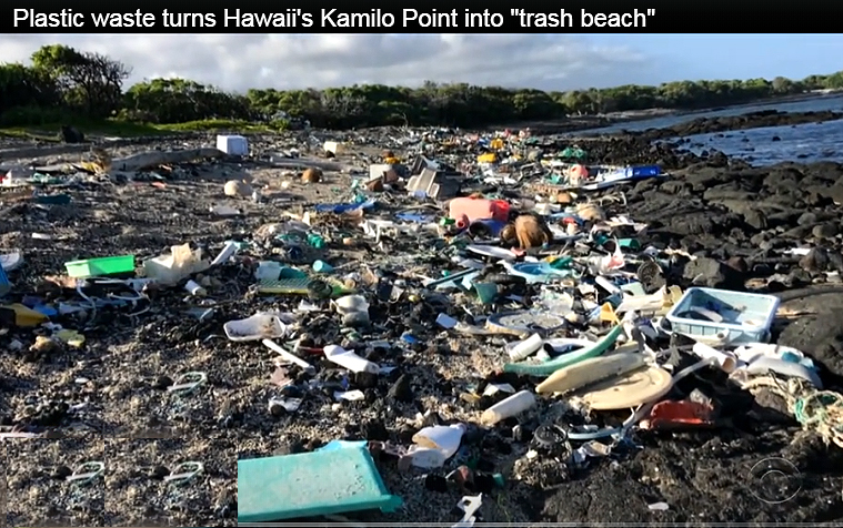 Plastic Beach Trash