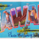 Hawaii Virus Greeting Card