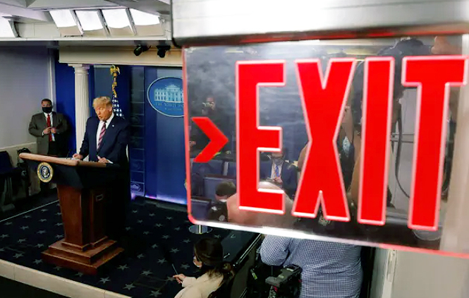 Trump Exit