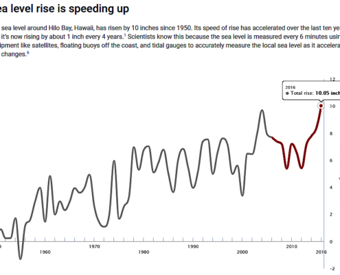 Hilo Bay Sea Level Rise