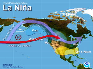 La Nina Map