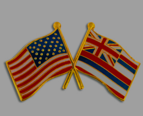 American Hawaiian Flags