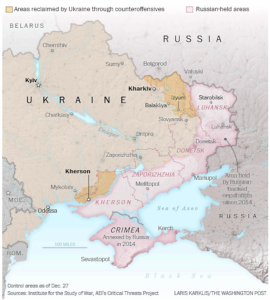 Ukraine War Map 1 23