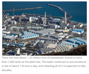 Fukshima Radioactive Wastewater